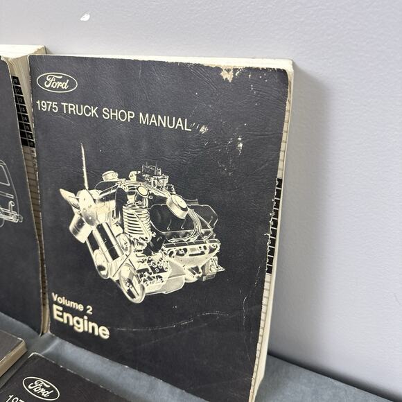 Ford 1975 Truck Shop Manual Complete Set Volumes 1-5 Bronco Econoline F-Series - Picture 5 of 15